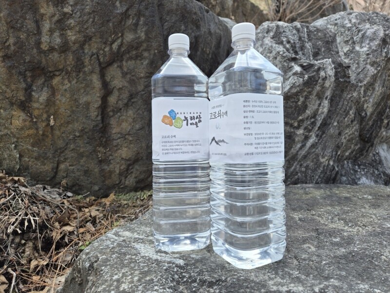 춘천몰,누리삼 고로쇠수액1.5Lx6개